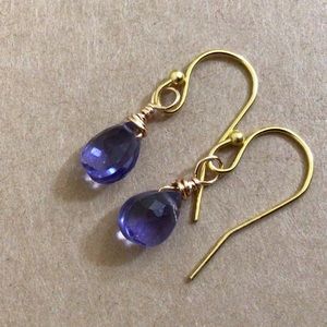Sundance charm tanzanite Earrings